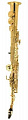 Amati ASS 63-O саксофон сопрано in Bb, изогнутая шейка, лак золото, с кейсом и мундштуком