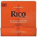 Rico RCA0115-B25  трости для кларнета Bb, 25 шт. В пачке
