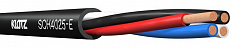 Klotz SCH4025-E кабель акустический инсталяционный, цвет черный, катушка 100 метров