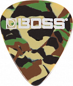 Boss BPK-12-CM медиатор средней толщины, цвет камуфляж