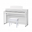 Kawai CA401 W + Bench  цифровое пианино с банкеткой, 88 клавиш, механика GFC, 192 полифония, 19 тембров