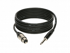 Klotz  M1FP1K0100  микрофонный кабель, цвет черный, длина 1 метр