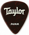 Taylor 80776 Celluloid 351 Picks, Abalone медиатор, 0.96 мм, цвет Tortoise