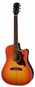 Gibson 2019 Hummingbird AG Mahogany (Burst) Light Cherry Burst гитара электроакустическая, цвет санберст в комплекте кейс