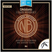 D'Addario NB1253 -CP10 струны для акустической гитары