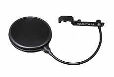 Tascam TM-AG1 ветрозащита 'поп-фильтр', круглый экран на креплении Gooseneck со струбциной