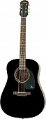Epiphone DR-100 Ebony  акустическая гитара, цвет черный