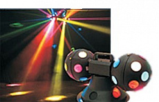 DJ Light DJL403 Double Ball световой прибор 4 цвета с лампами 2x120В 150 Вт