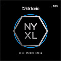D'Addario NYS009  отдельная струна 0.009", серия NYXL