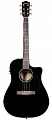 Madeira HF-690 EA BK электроакустическая гитара, цвет черный