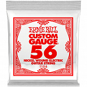Ernie Ball 1156 Nickel Wound .056 струна одиночная для электрогитары