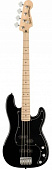 Fender Squier Affinity Precision Bass PJ MN BLK бас-гитара, цвет черный