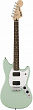 Fender Squier FSR Bullet® Mustang® HH Surf Green электрогитара, цвет светло-зеленый, ограниченный выпуск
