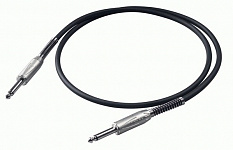 Proel Bulk100LU05 сценический инструментальный кабель, Jack 6.3 <-> Jack 6.3, длина 0.5 метра