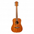 Bamboo GA-34 Mahogany  акустическая гитара мини-дредноут, чехол, цвет натуральный