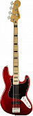 Fender Squier Vintage Modified Jazz Bass® '70S Maple Fingerboard Candy Apple Red бас-гитара 4-струнная, цвет красный металлик