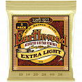 Ernie Ball 3006 Earthwood 80/20 Bronze Extra Light 3 Pack 10-50 струны для акустической гитары