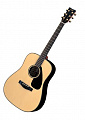 Yamaha DW-7L (Lefthand) акустичкская гитара, цвет Natural, дека - цельн. ель, корпус - палисандр, гриф - нато