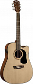 Washburn AD5CE  электроакустическая гитара Dreadnought, цвет натуральный