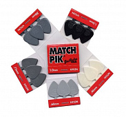 Dunlop Match Pik Nylon 448R100 12x6Pack  медиаторы, толщина 1 мм, 12 упаковок по 6 шт.