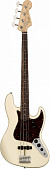Fender American Original '60s Jazz Bass®, Rosewood Fingerboard, Olympic White Бас-гитара с кейсом, цвет белый