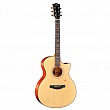 Kepma F1-GA Natural  акустическая гитара, цвет натуральный, в комплекте чехол