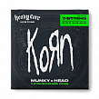 Dunlop KRHCN1065 Korn  струны для 7-струнной электрогитары, Heavy Core, 10-65