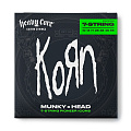 Dunlop KRHCN1065 Korn  струны для 7-струнной электрогитары, Heavy Core, 10-65