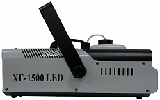 XLine XF-1500 LED компактный генератор дыма мощностью 1500 Вт c LED RGB 8х3 Вт подсветкой. DMX, ДУ