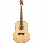 Peavey DW-1 w/Bag гитара акустическая, цвет натуральный