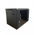 Wize Pro W9U45R  настенный шкаф 19", 9U, цвет черный