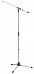 K&M 21020-300-02 (01) микрофонная стойка 'журавль', цвет серебристый