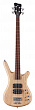 Warwick Corvette $$ Natural Satin  бас-гитара Pro Series Teambuilt, цвет натуральный, матовый