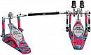 Tama HP900RWCMS Iron Cobra двойная педаль в кейсе, цвет коралловый вихрь