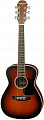 Aria AF-20-1/2 BS гитара акустическая, цвет коричневый санбёрст