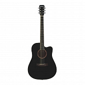 Starsun DG120c-p Black  акустическая гитара, цвет черный