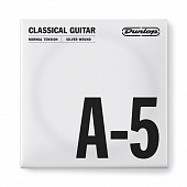 Dunlop Nylon Silver Wound A-5 DCV05ANS  струна A, 5 я струна для классической гитары