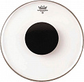 Remo CS-0310-10 10'' Clear Black Dot прозрачный пластик 10" с черным центром 