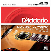 D'Addario EJ84M Gypsy Jazz струны для акустической гитары