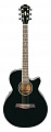Ibanez AEG8E BLACK гитара электроакустическая, цвет черный