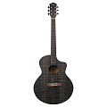 Omni SC-41H BK  акустическая гитара с чехлом, цвет черный