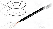 Tasker C301-Black эластичный микрофонный кабель OFC 2 х 0.22 мм²