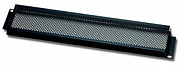 Euromet EU/R-F2 02015 рэковая защитная панель с перфорацией, 2U, цвет черный