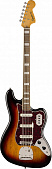 Fender Squier SQ CV Bass VI LRL 3TS  бас-гитара 6-струнная, цвет санберст