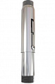 Wize Pro EA01218-S/ EA15-S штанга EA15-S потолочная 30-45 см с кабельным каналом, до 227 кг, цвет серебро