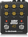 TC Electronic Jims 45 Preamp двухканальный гитарный преамп/предусилитель, винтажная серия