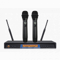 Relacart ER-6100MH  2-х канальный приемник ER-6100 + два ручных микрофона-передатчика EH-6200