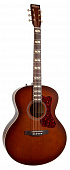 Norman ST30 HB Element  электроакустическая гитара, цвет гаванна берст