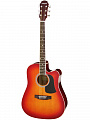 Aria AWN-15CE CS гитара электро-акустическая, цвет вишневый санбёрст