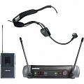 Shure PGX14 / 20 радиосистема -головная- UHF с гарнитурой WH20TQG сканер частот, переключаемые частоты